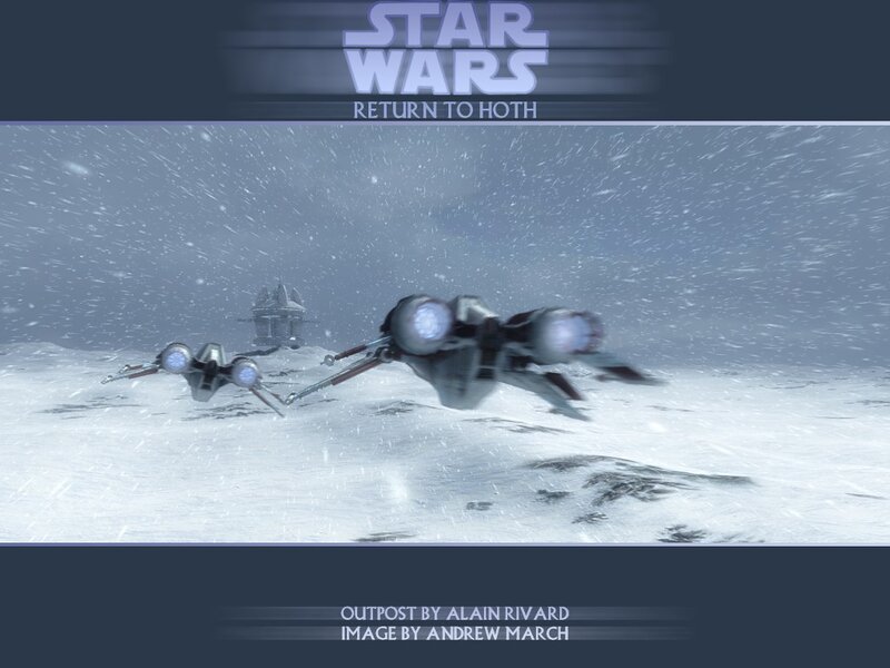 Starfighters in Snowstorm