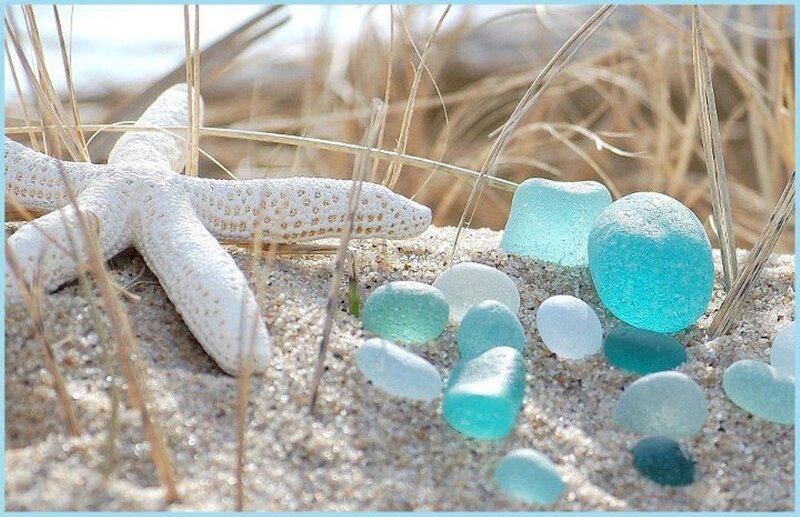 Starfish and Sea Glass