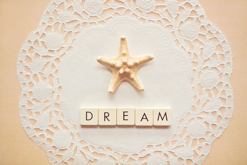 Starfish on Doily