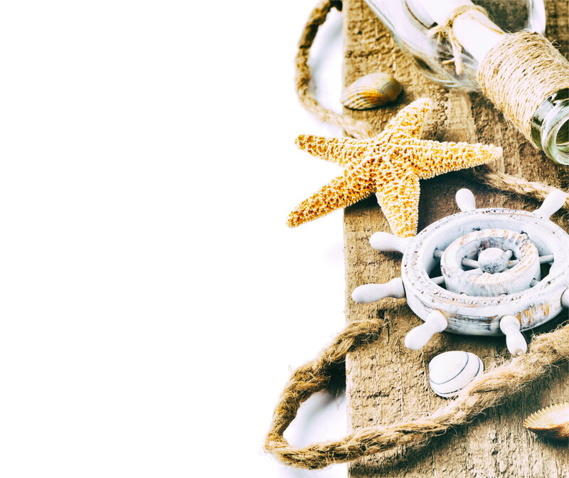 Starfish on Wood — Brown