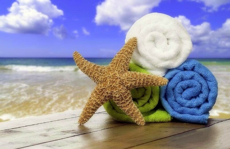 Starfish with Towels