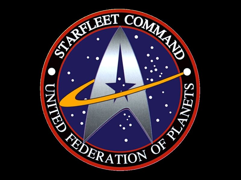 Starfleet Command Logo — Blue, Formal