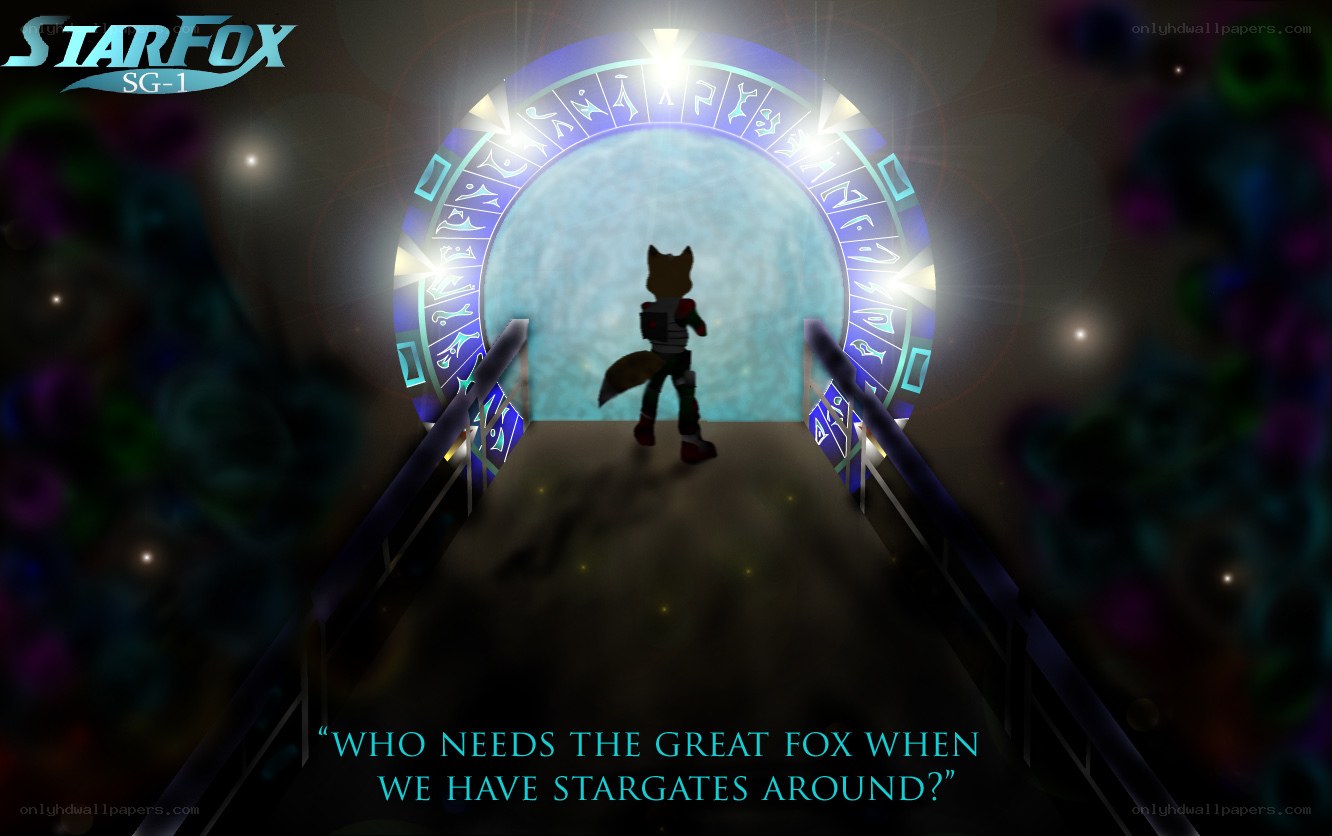 StarFox SG-1 stargate scene