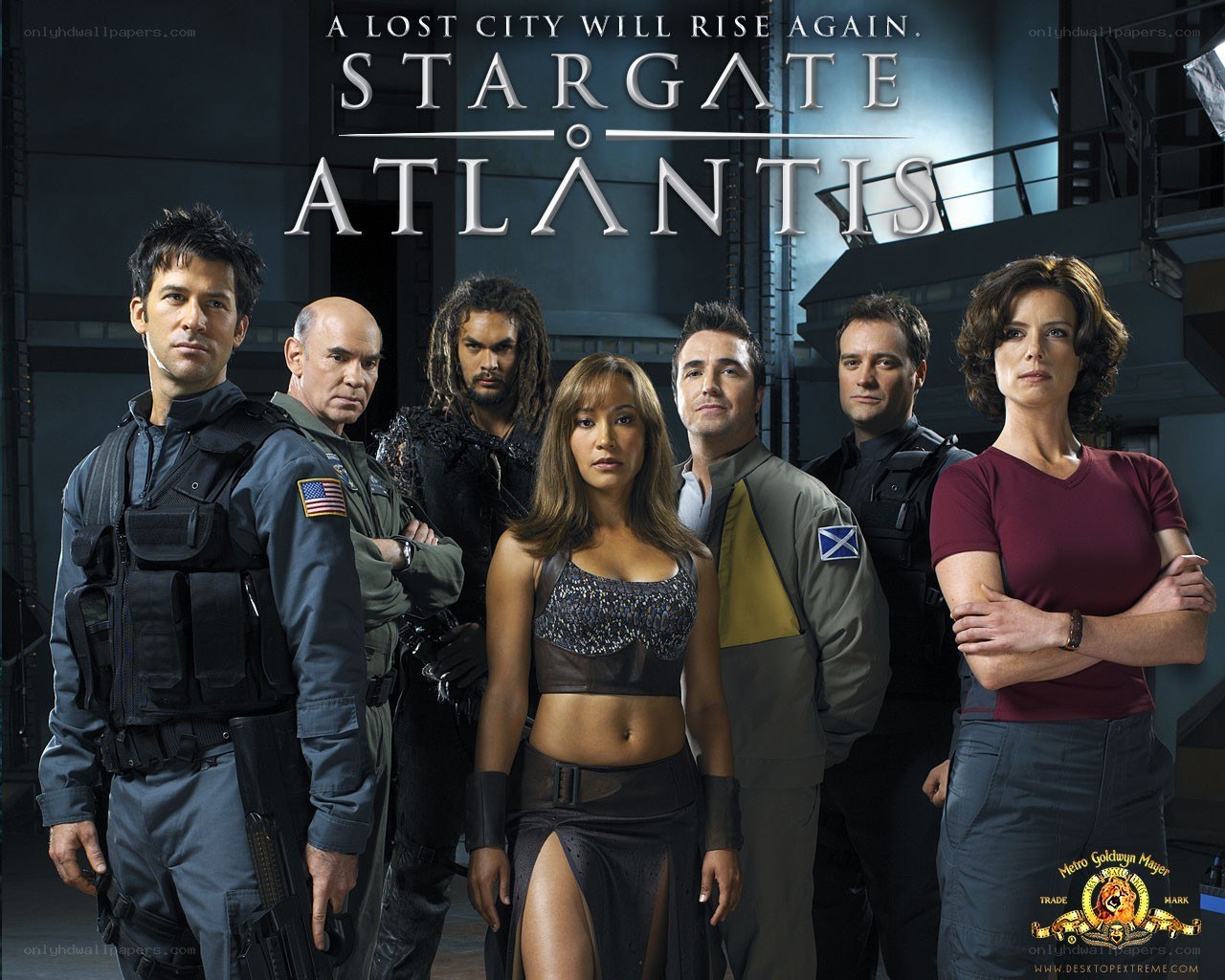 Stargate Atlantis cast poster