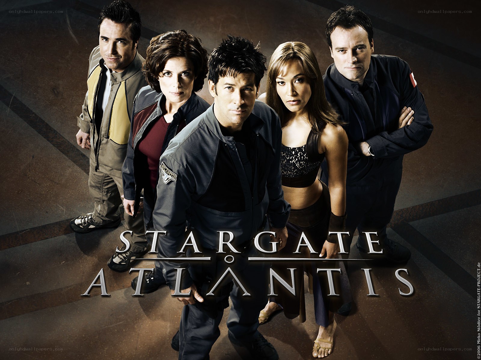 Stargate Atlantis cast poster
