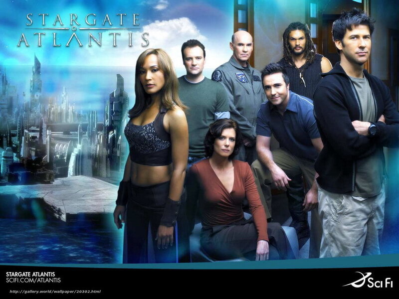 Stargate Atlantis cast poster