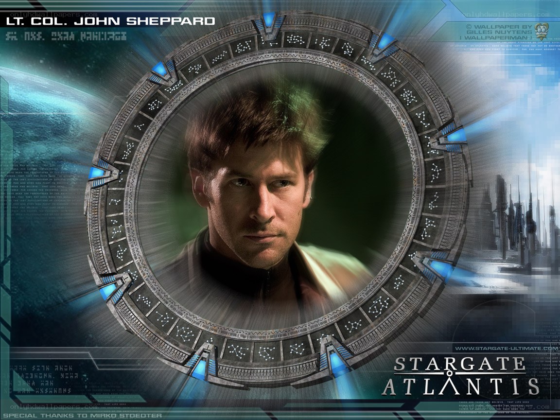 Stargate Atlantis character wallpaper