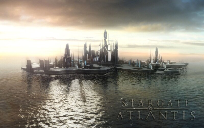 Stargate Atlantis cityscape