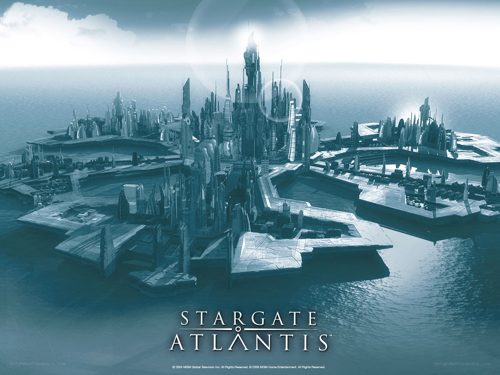 Stargate Atlantis cityscape