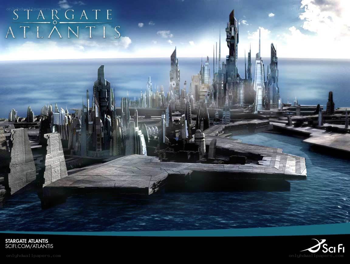Stargate Atlantis cityscape