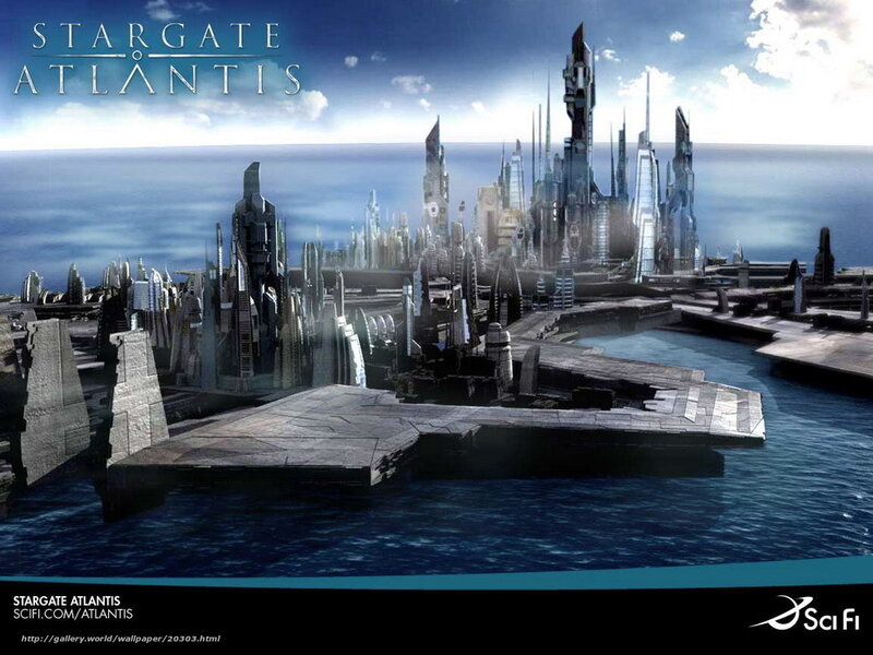 Stargate Atlantis cityscape