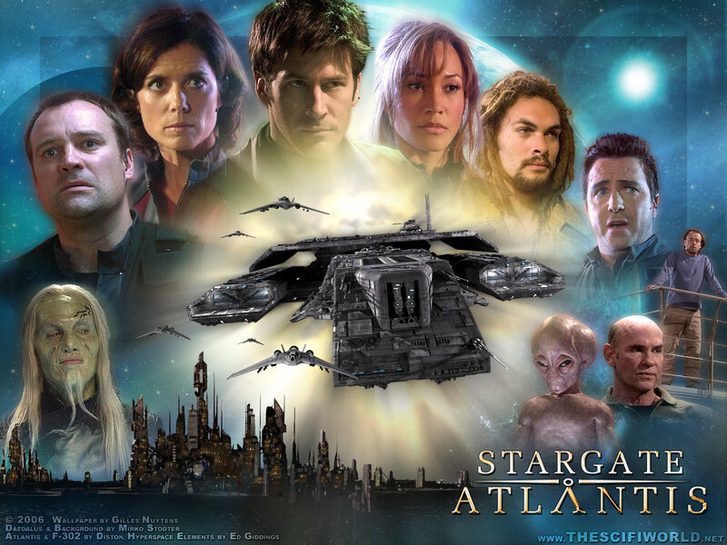 Stargate Atlantis promotional art