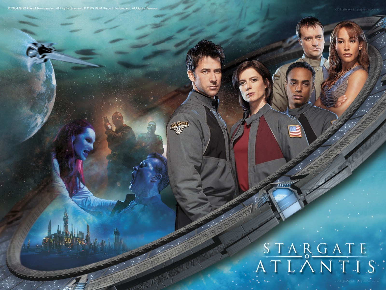 Stargate Atlantis promotional poster