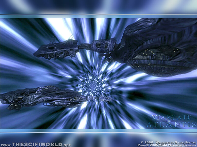Stargate Atlantis spaceship