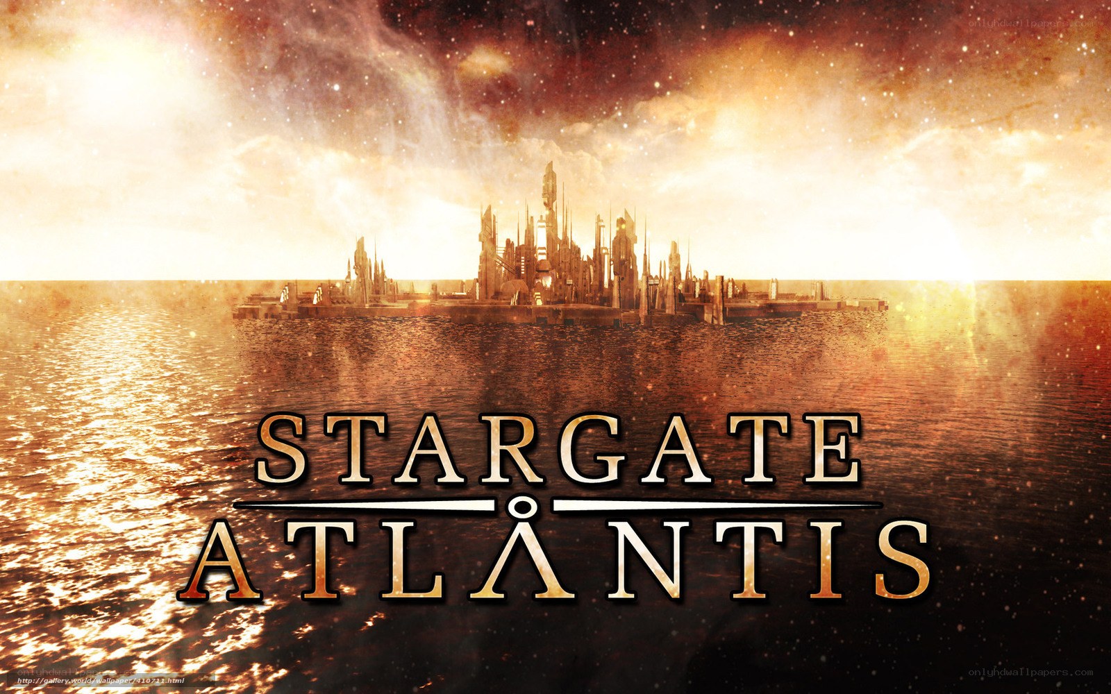 Stargate Atlantis title art
