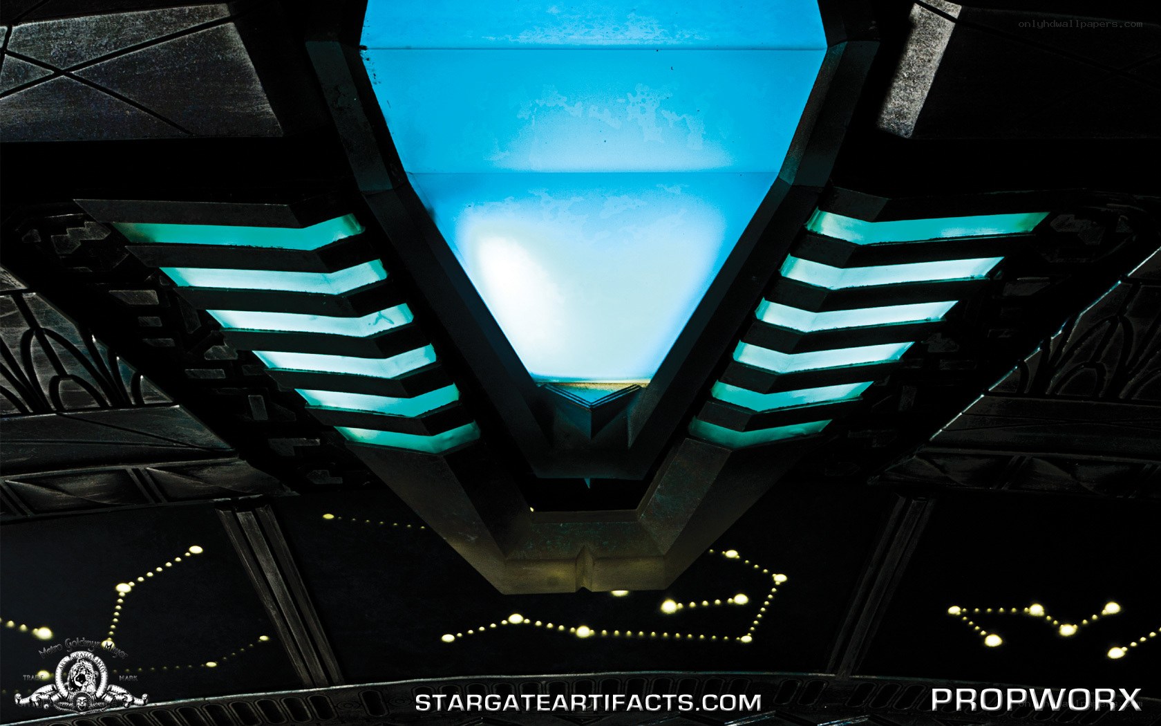 stargate ceiling light fixture