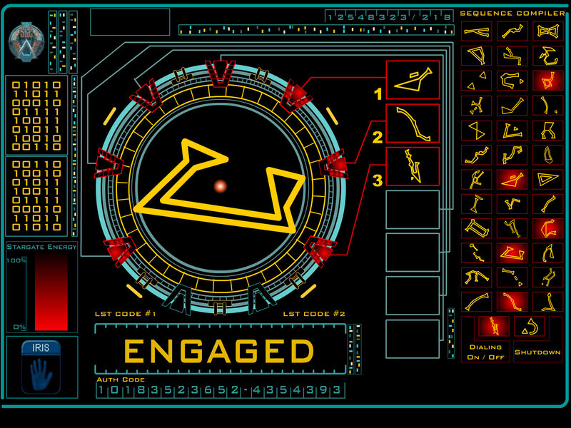 Stargate Control Panel