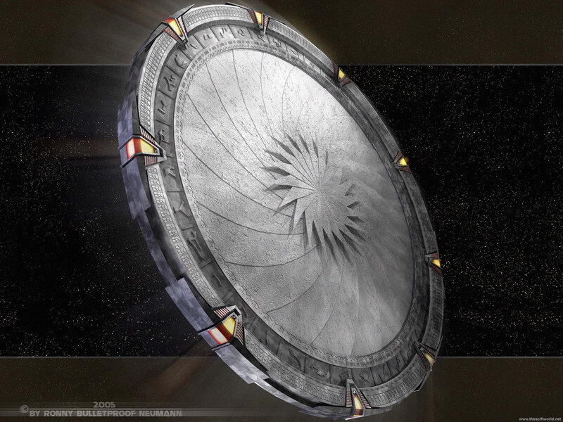 Stargate Device in Space