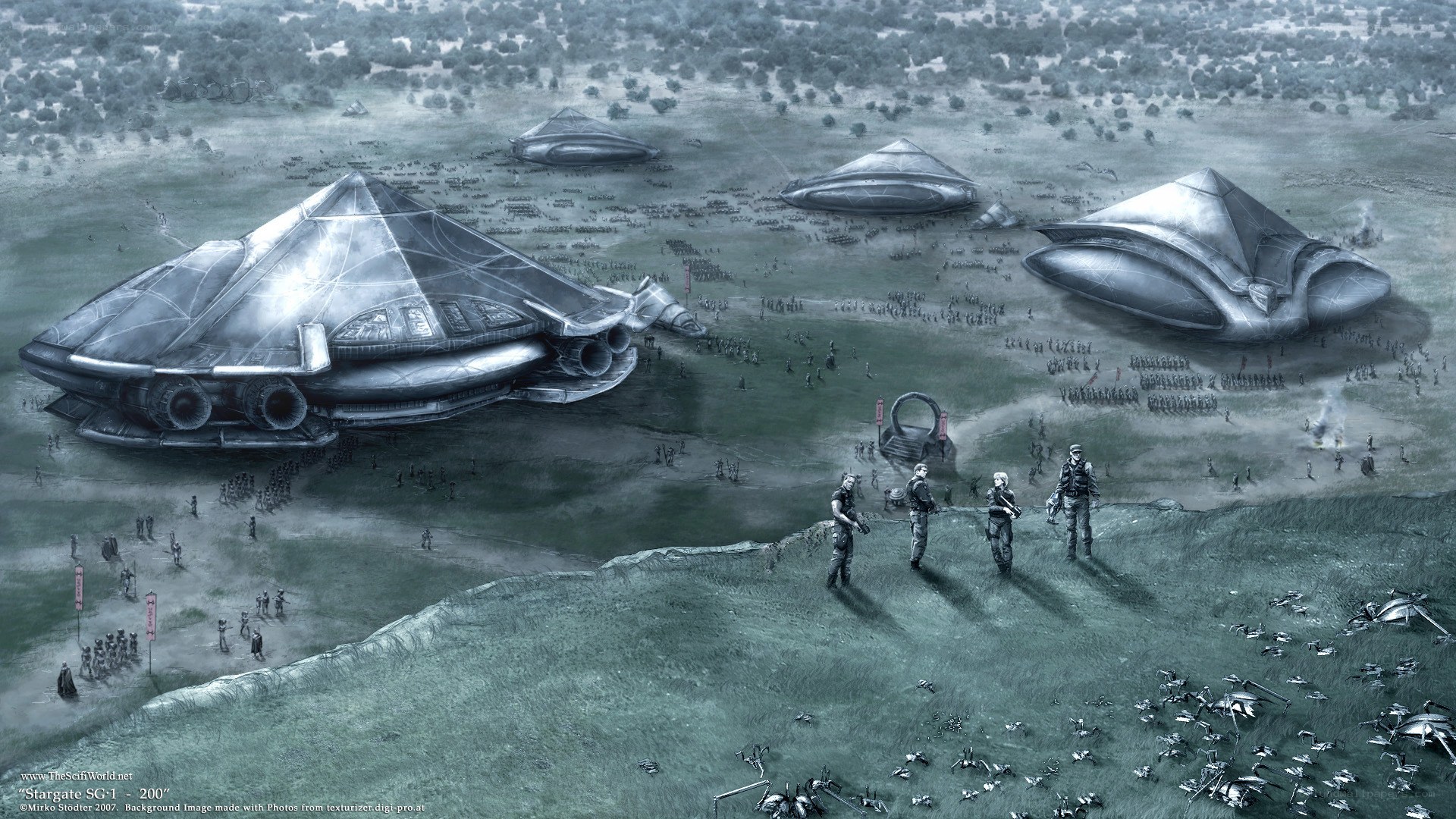 Stargate SG-1 alien invasion
