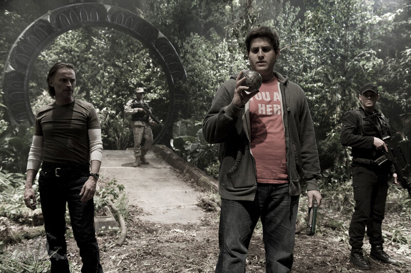 Stargate team in jungle