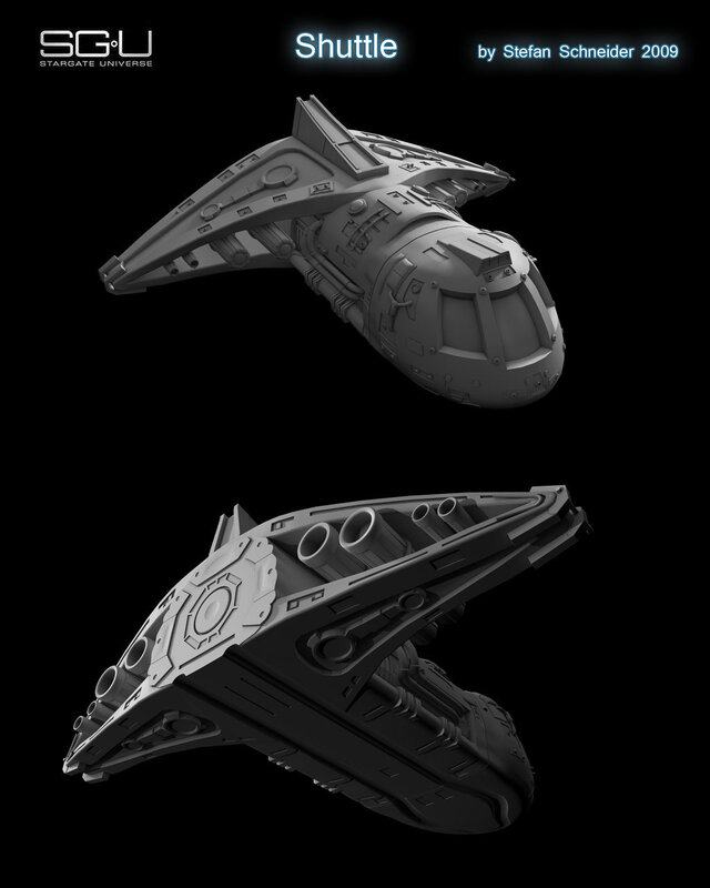 Stargate Universe shuttle