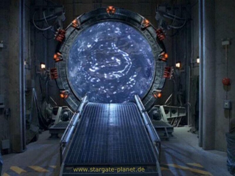 Stargate wormhole portal