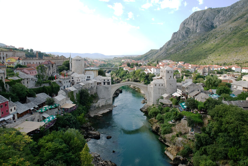 Stari Most Bridge — Green