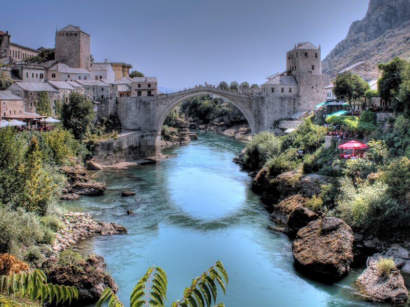 Stari most bridge in Mostar