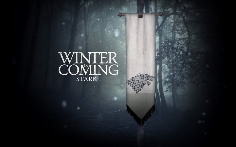 Stark Banner in Forest — Black