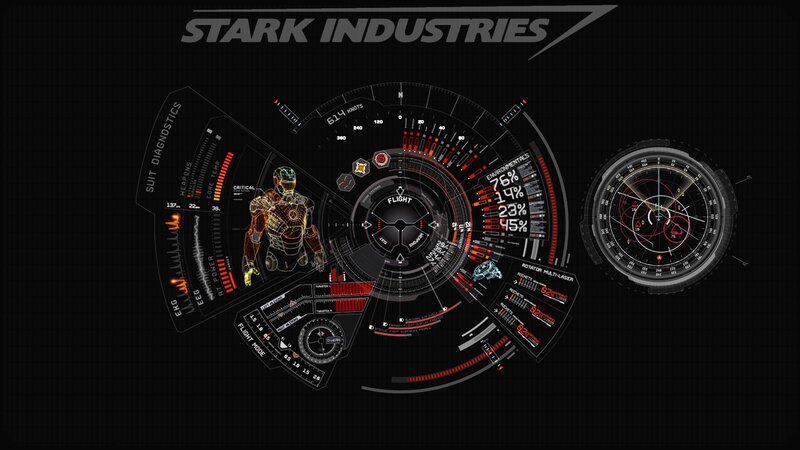 Stark Industries HUD interface