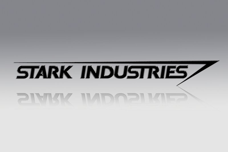 Stark Industries Logo — Black
