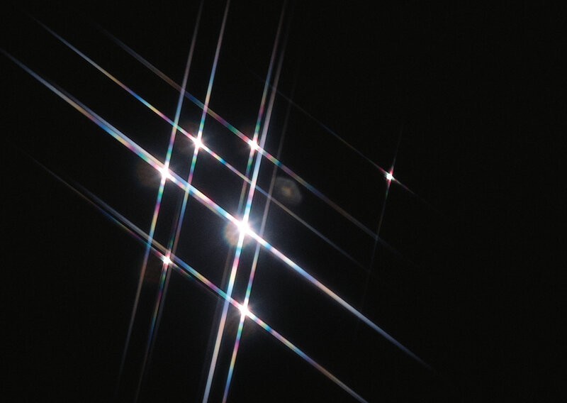 starlight lens flare pattern