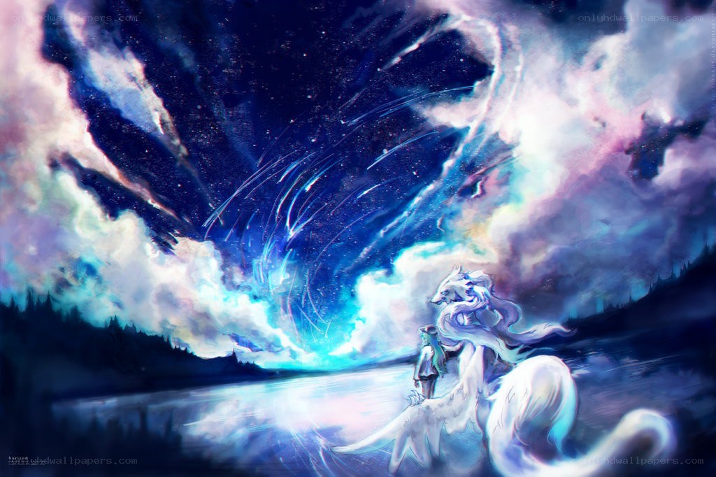 Starlight on the lake