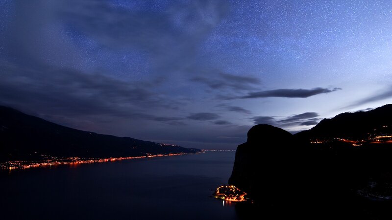 Starry Night over Lake