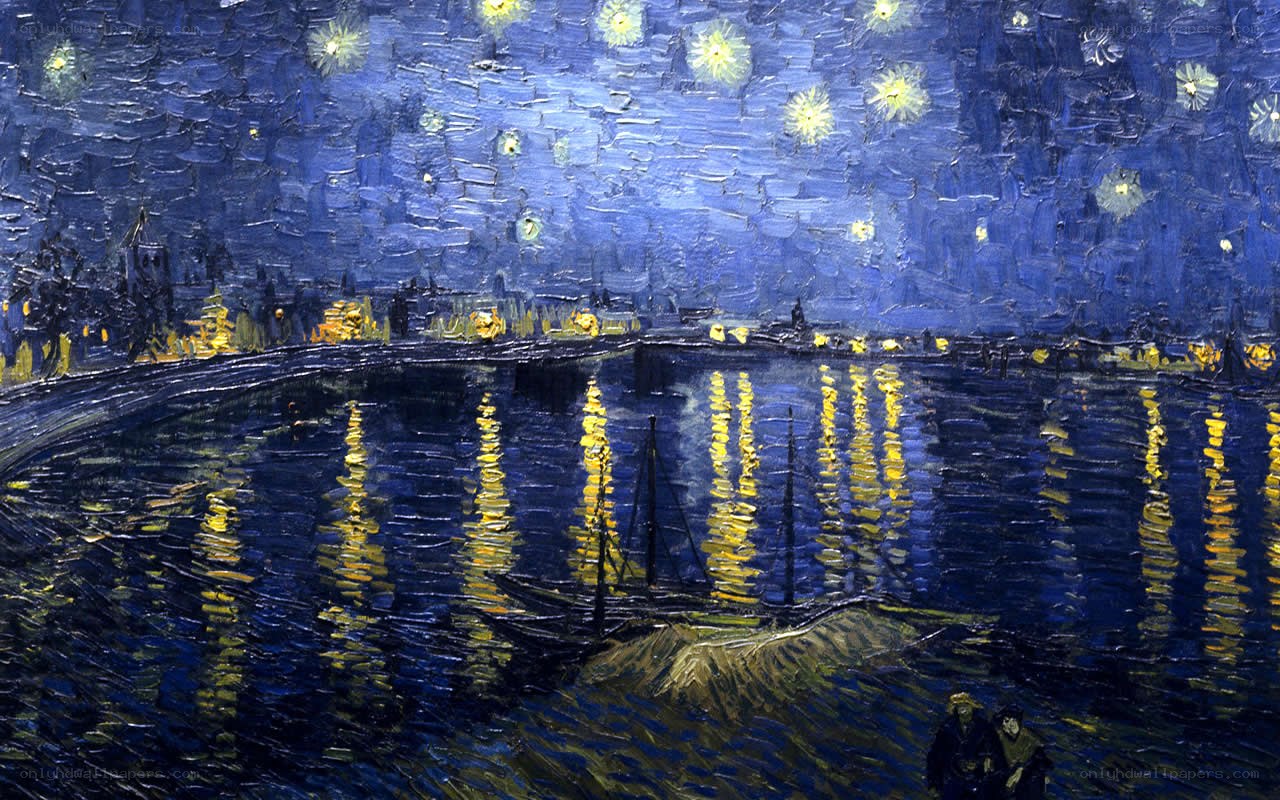 Starry Night Over the Rhone