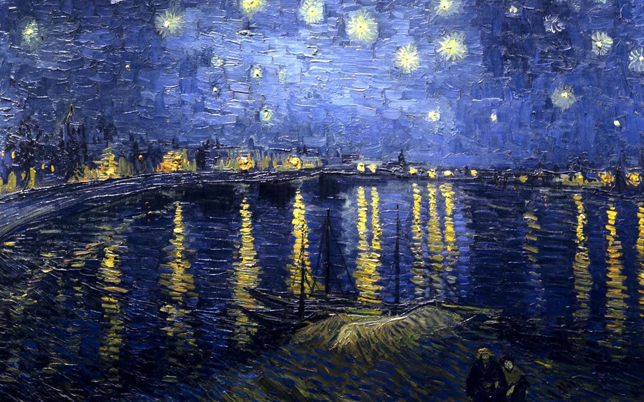 Starry Night Over the Rhone