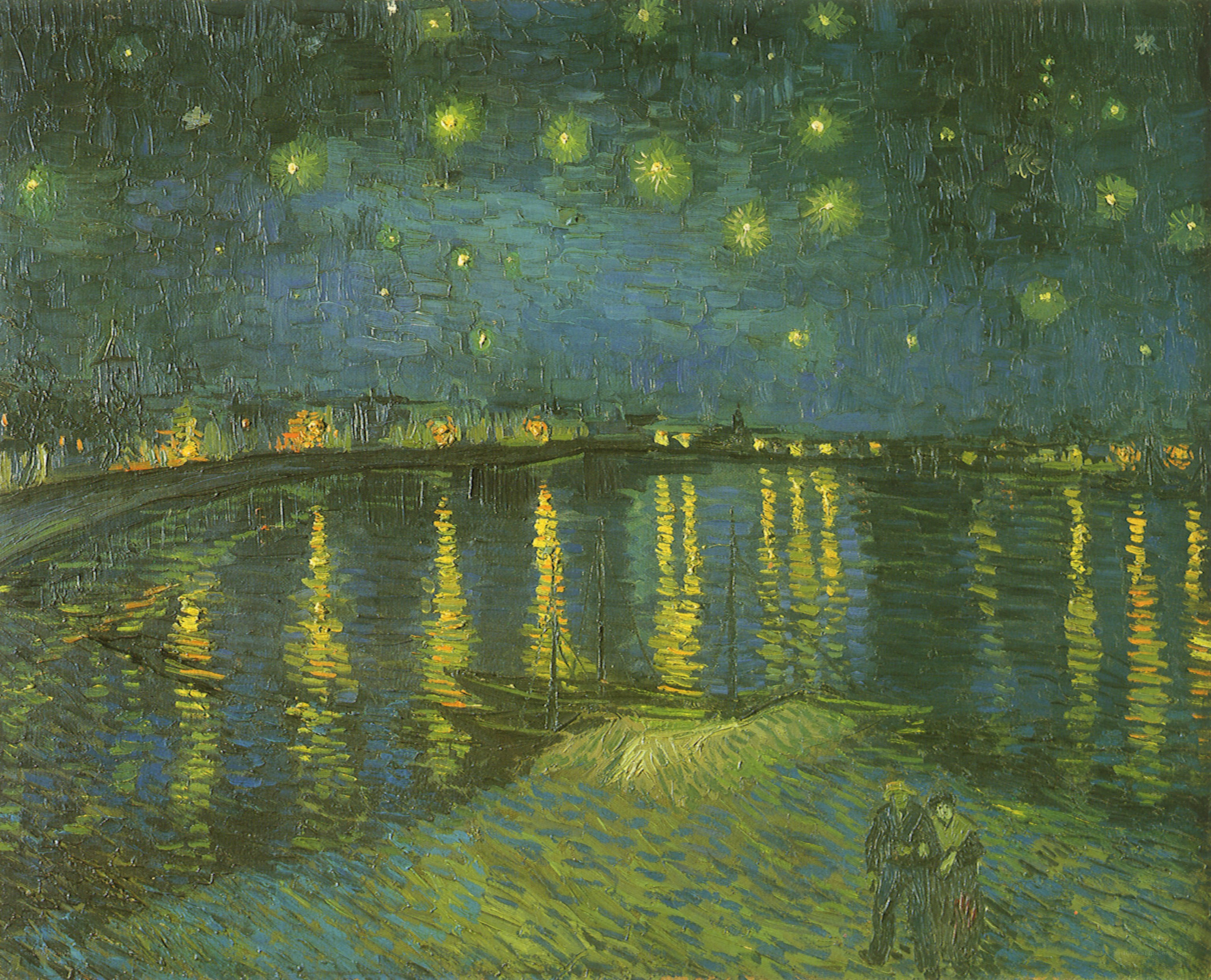 Starry Night Over the Rhone
