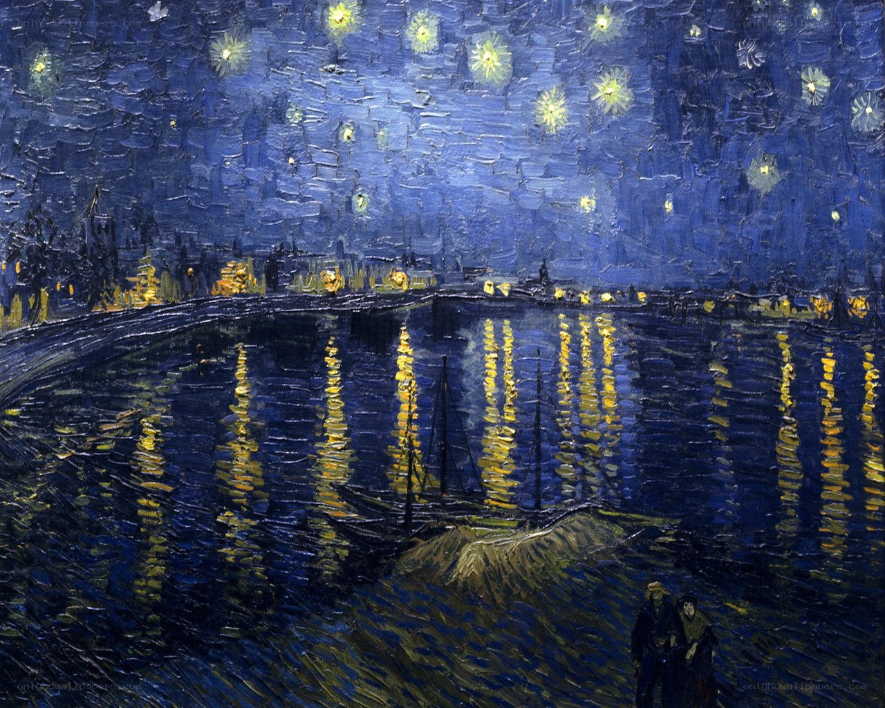 Starry Night Over the Rhone