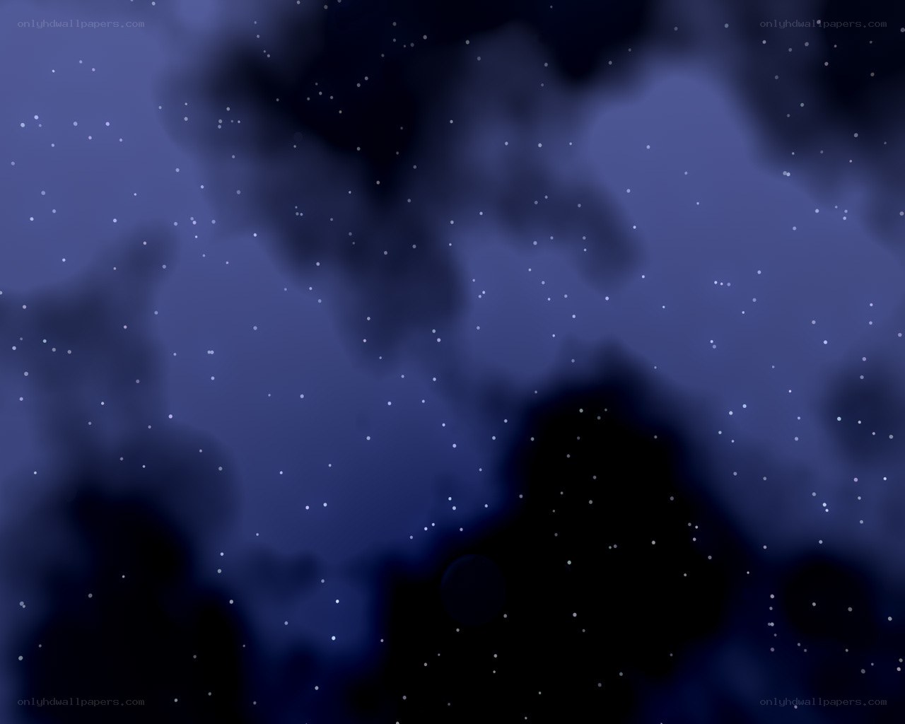 starry night sky