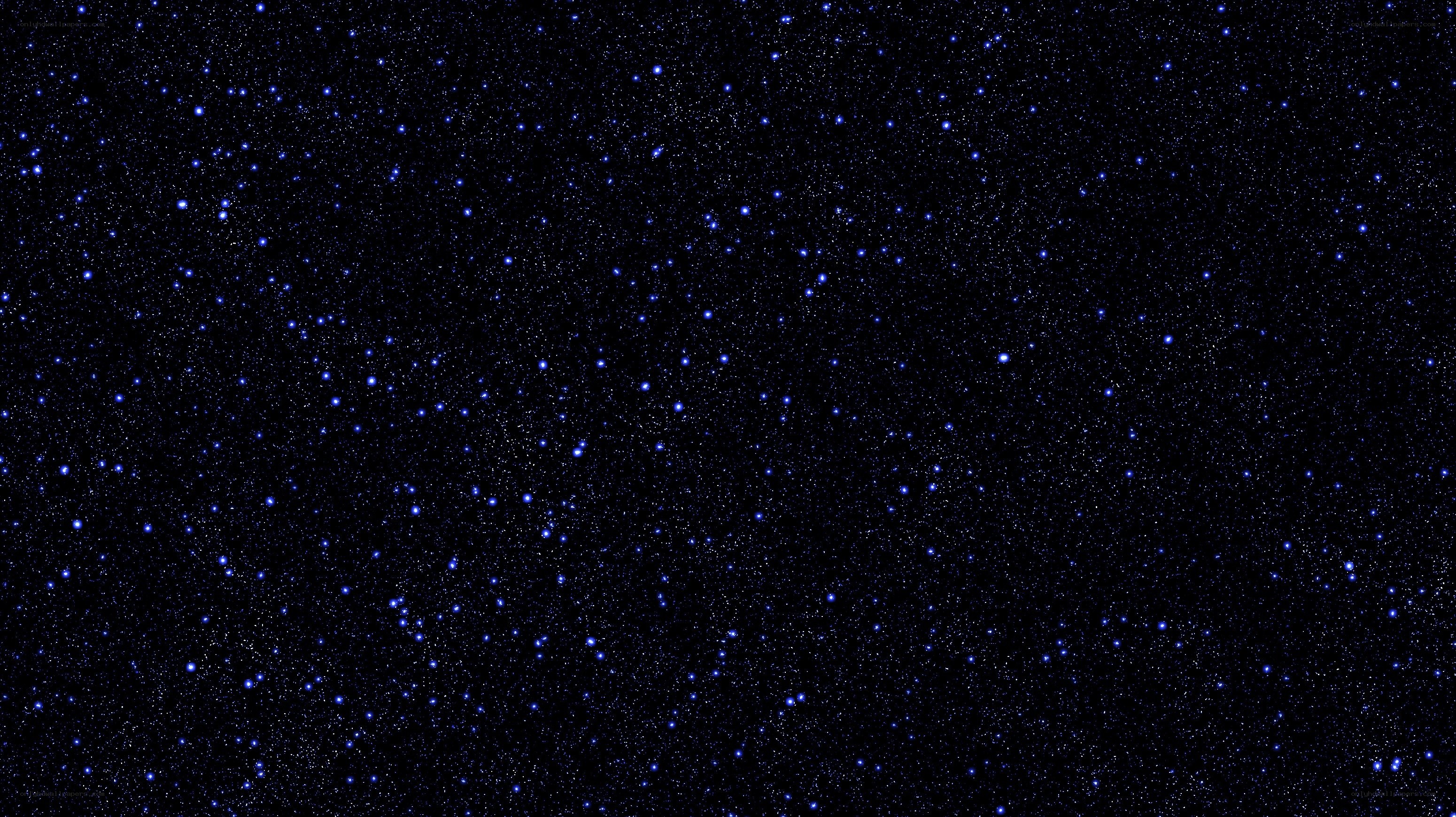 Starry night sky