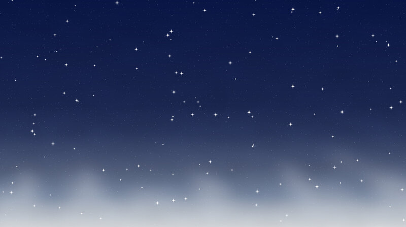 starry night sky