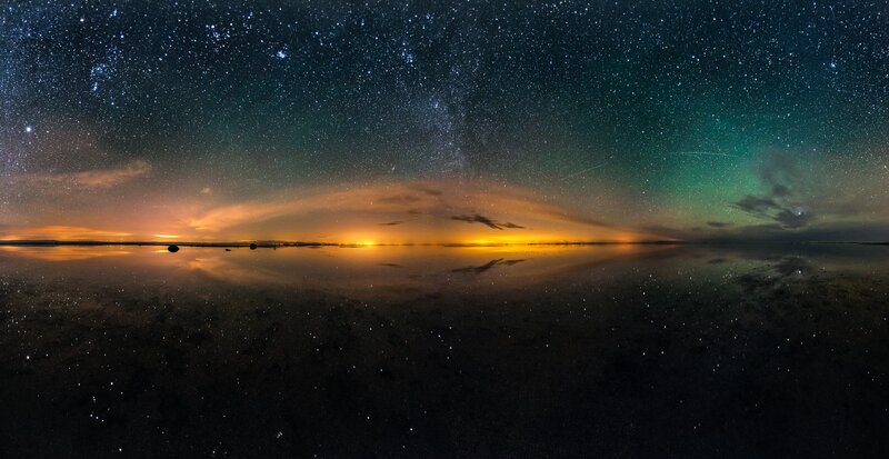 Starry Sky over Water