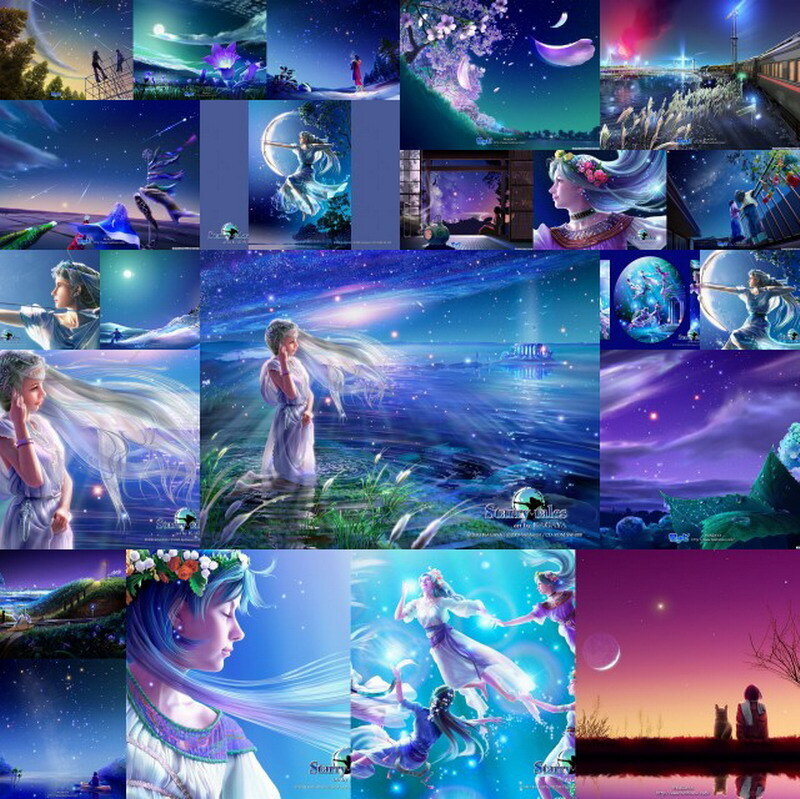Starry tales art collection