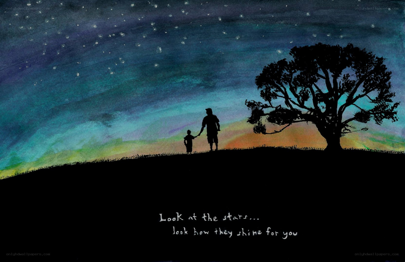 Stars and silhouettes
