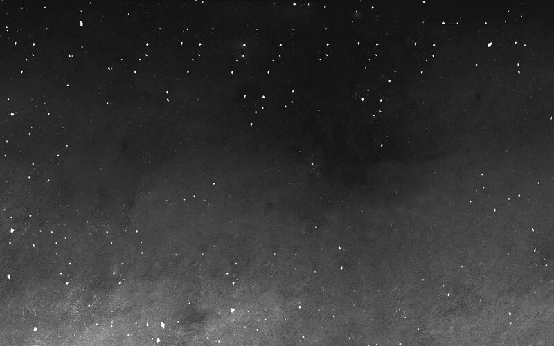 Stars in Dark Sky — Black, Night