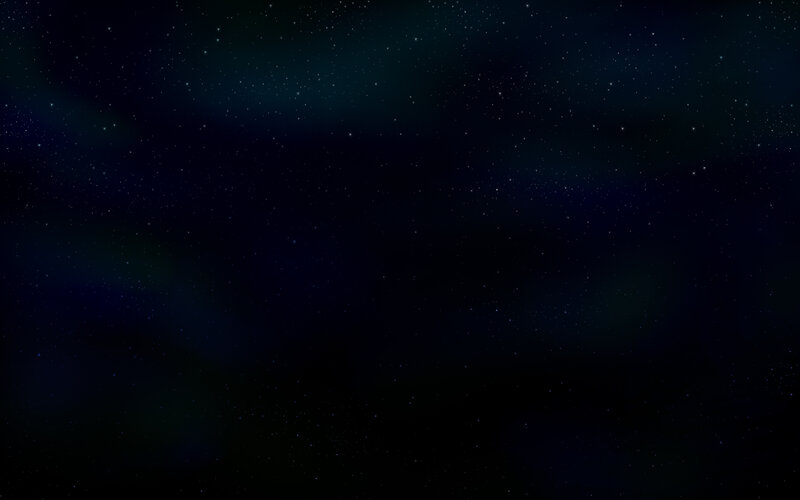 Stars in Dark Sky — Black, Serene