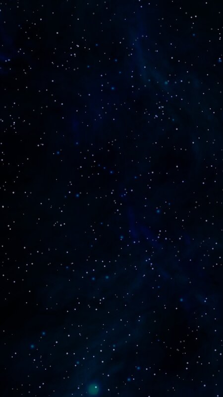 Stars in Dark Sky — Blue