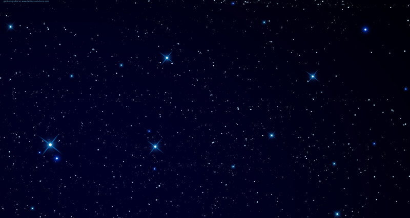 Stars in Dark Sky