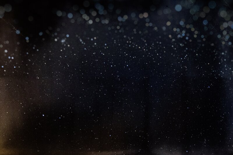 Stars in Night Sky — Black, Dark, Photograph