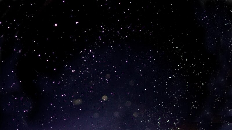 Stars in Night Sky — Black, Dark